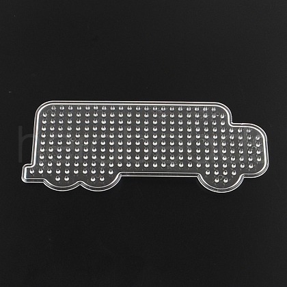 Lorry/Truck ABC Plastic Pegboards used for 5x5mm DIY Fuse Beads DIY-Q009-48-1