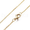Half Round 304 Stainless Steel Jewelry Sets SJEW-M097-24G-5