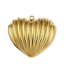 304 Stainless Steel Pendants STAS-B092-08A-G-1