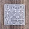 Silicone Pendant Molds DIY-S048-03A-2