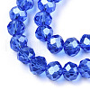 Electroplate Glass Beads Strands EGLA-A034-T4mm-A32-2