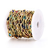 Brass Teardrop Link Chains CHC-N023-09E-G-2