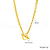 Rhombus Toggle Stainless Steel Pendant Necklaces for Women FS-WG6DB9B-01-4