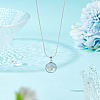 BENECREAT 1Pc 925 Sterling Silver Pendant Cabochon Settings STER-BC0002-78A-5
