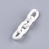 Acrylic Imitation Pearl Linking Rings OACR-S024-36A-3