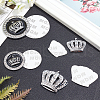 SUPERFINDINGS Zinc Alloy with Self Adhesive Car Decoration DIY-FH0002-74P-3