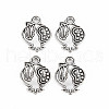Tibetan Style Alloy Pendants TIBE-S320-195AS-1