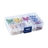 160Pcs 8 Colors Electroplate Opaque Glass Beads Strands GLAA-FS0001-74-6