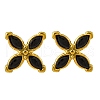 304 Stainless Steel Stud Earrings EJEW-C135-01G-03-4