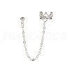 Brass Cuff Earrings WGA1ED0-02-2