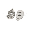 304 Stainless Steel Pendants STAS-L080-002P-09-2