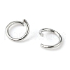 Tarnish Resistant 304 Stainless Steel Jump Rings X-STAS-E011-6x0.8mm-2
