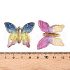 Printed Translucent Acrylic  Pendants OACR-T028-18A-3