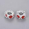 Alloy Rhinestone European Beads MPDL-6.5X13.5-M-2