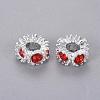 Alloy Rhinestone European Beads MPDL-6.5X13.5-M-2