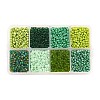 1 Box 8/0 Glass Seed Beads Round  Loose Spacer Beads SEED-X0050-3mm-03-2