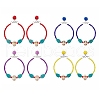 Glass Seed Beads Stud Earring EJEW-JE05982-1
