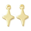Brass Charms KK-C083-08G-1