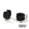 Fashionable Stainless Steel Mirror Polished Hoop Earrings for Hip-hop Street Style WQ4489-3-1
