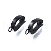 304 Stainless Steel Fold Over Clasps STAS-H233-05EB-1