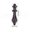 Wood Handle AJEW-WH0092-19-2