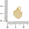 Brass Micro Pave Cubic Zirconia Pendants KK-U068-07G-01-3