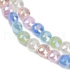 Electroplate Glass Beads Strands EGLA-G039-02A-02-3