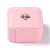 PU Imitation Leather Jewelry Organizer Box CON-P016-A01-4