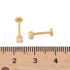 304 Stainless Steel Opal Stud Earrings EJEW-B143-01G-01-5