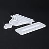YOGA DIY Silicone Statue Molds DIY-G046-11-5