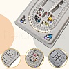Plastic Flocked Bead Design Boards ODIS-YW0001-05-4