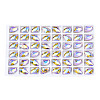 48Pcs Glass Rhinestone Cabochons MRMJ-N029-03-11-1