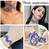 Gorgecraft 10 Yards Polyester Wavy Fringe Trim Ribbon OCOR-GF0003-27A-5