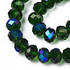 Electroplate Glass Beads Strands EGLA-A034-T10mm-L27-2
