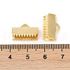304 Stainless Steel Ribbon Crimp Ends STAS-E471-05L-G-3
