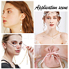 SUNNYCLUE 40Pcs 2 Style ABS Plastic Imitation Pearl Charms KK-SC0002-89-5