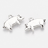 Tibetan Style Alloy Pendants X-TIBEP-T052-12AS-RS-2
