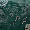 Unicraftale 304 Stainless Steel Linking Rings STAS-UN0008-07P-2