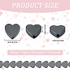 SUNNYCLUE 3Strands Non-magnetic Synthetic Hematite Beads Strands G-SC0003-11-2