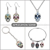 40Pcs 20 Styles Alloy Enamel Pendants ENAM-CJ0003-44-8