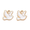 Alloy Enamel Charms ENAM-B062-04KCG-01-1