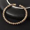 Brass Cuff Bangles BJEW-F482-04G-2