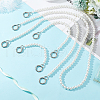 SUPERFINDINGS 4Pcs 4 Style ABS Pearl Beaded Bag Strap FIND-FH0005-32A-5