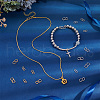 Unicraftale 40Pcs 4 Styles Ion Plating(IP) 304 Stainless Steel S-Hook Clasps STAS-UN0061-24-2