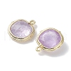 Natural Amethyst Pendants G-G012-09C-02-3