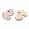 Alloy Enamel Pendants ENAM-T022-02D-01-2