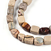 Natural Shoushan Stone Beads Strands G-N346-04A-07-4