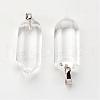 Brass Glass Pendants G-O160-03M-1