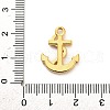 304 Stainless Steel Crystal Rhinestone Pendants STAS-P385-07A-G-3