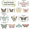 SUNNYCLUE 20Pcs 10 Styles Alloy Enamel Pendants FIND-SC0012-36-2